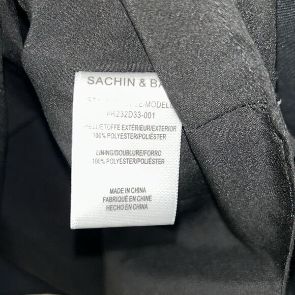 Sachin & Babi Black Mini Bow Cocktail Dress(Size 0) - Picture 6 of 10